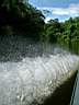 Jeu d'eau sur la rivire